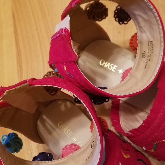 CHASE AND CHLOE | cayne high top geo sandal - Picture 2 of 5